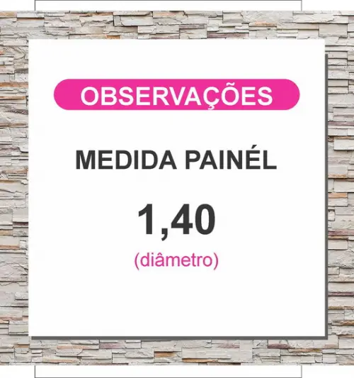 Painel Pequena Sereia 1,20M - IMPRESSÃO LONA