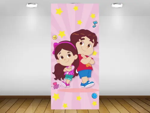 Painel Personalizado Maria Clara e Jp 1x2,20m