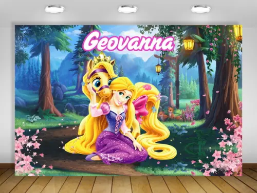 Painel rapunzel