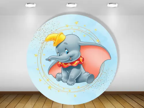 Painel redondo dumbo