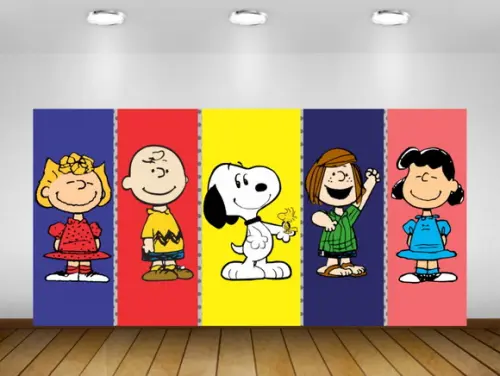 Painel Snoopy 2x1M - IMPRESSÃO LONA