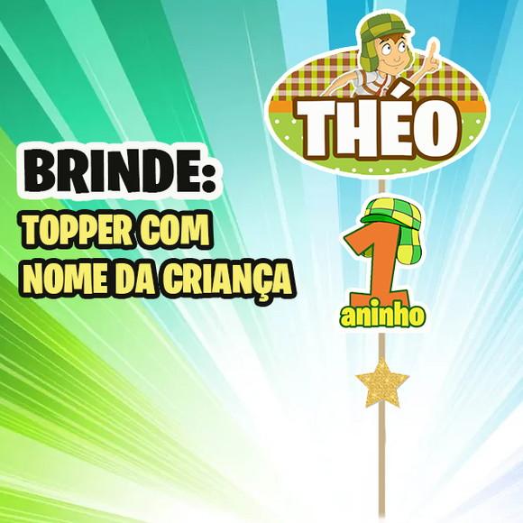 Centro de Mesa Chaves Enfeite Chaves Display Lembrancinha