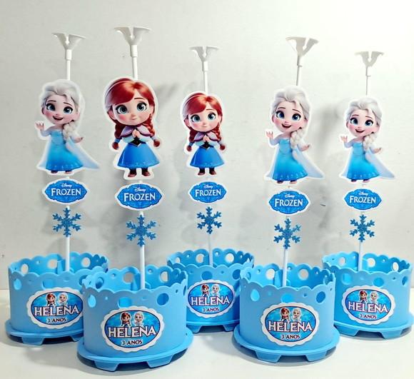 Enfeite de Mesa Frozen 2 Centro de Mesa Frozen