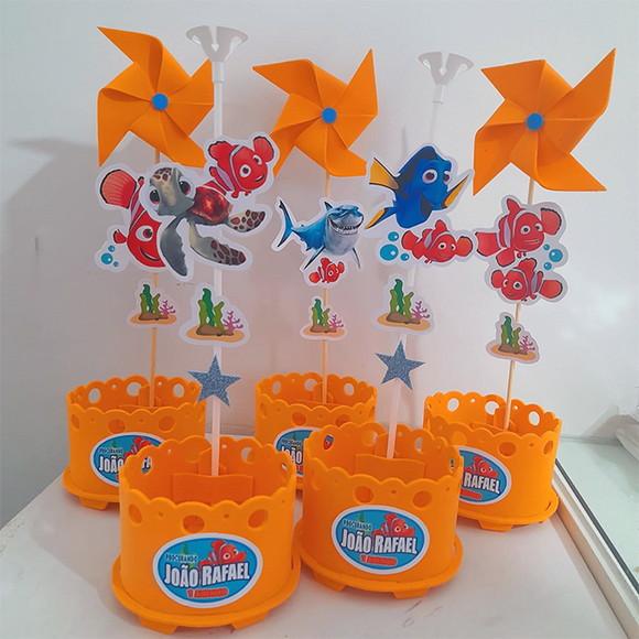 Enfeite de Mesa Procurando Nemo Centro Mesa ou Lembrancinhas