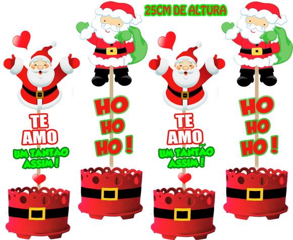 Enfeite de Natal Lembrancinha Feliz Natal Kit Festa Enfeite