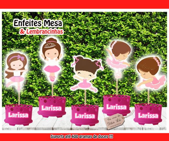 Lembrancinha Bailarina Enfeite Mesa Centro Mesa Ballet