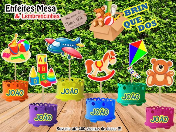 Lembrancinha Brinquedos Enfeite Mesa Centro Mesa Brinquedo