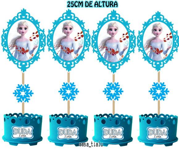 Lembrancinha Frozen 2 Centro Mesa Frozen 2 Enfeite Mesa
