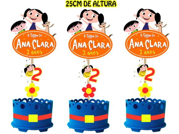Lembrancinha Show da Luna Enfeite Mesa
