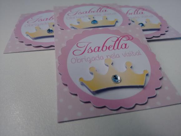 Adesivo Caixinha 5cm Princesa