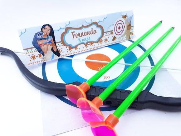 Arco e Flecha Pocahontas Lembrancinha