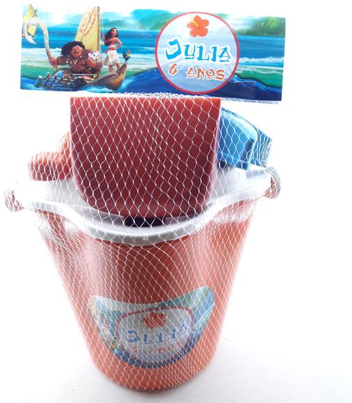 Balde de Praia Personalizado Moana Maui