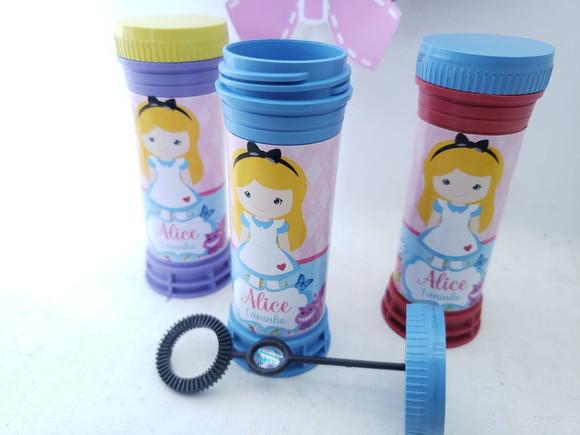 Bolha de Sabão Alice no País das Maravilhas
