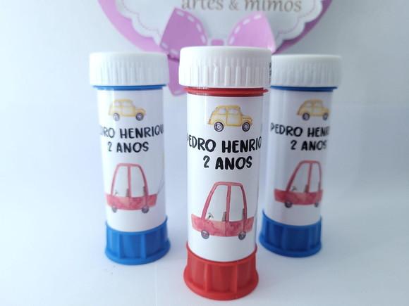 Bolha de Sabão Carrinhos Aquarela Brinquedos