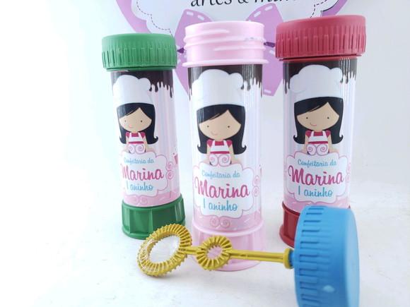 Bolha de Sabão Confeitaria Menina Docinho