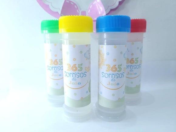 Bolha de Sabão Lembrancinha Personalizada 365 Sorrisos