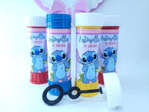 Bolha de Sabão Personalizada Lembrancinha Stitch