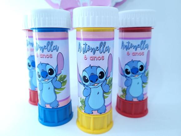 Bolha de Sabão Personalizada Lembrancinha Stitch