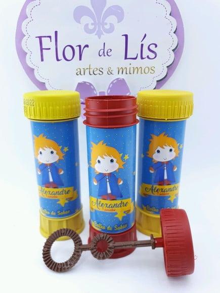 Bolha de Sabão Personalizada o Pequeno Príncipe