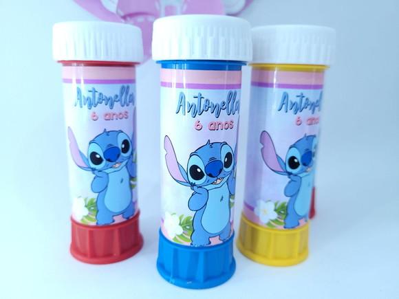 Bolha de Sabão Personalizada Lembrancinha Stitch