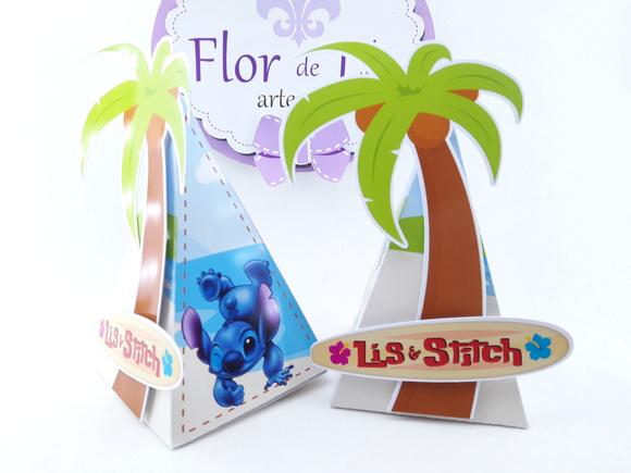 Caixa Coqueiro Lilo & Stitch