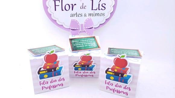 Caixa Cubo Dia dos Professores