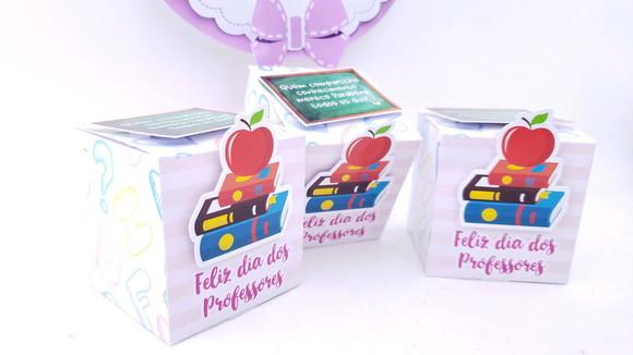 Caixa Cubo Dia dos Professores