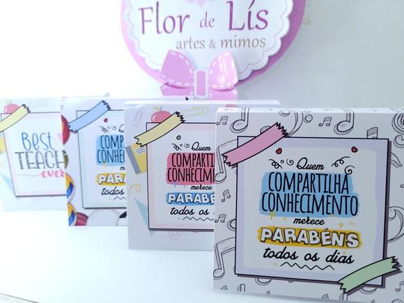 Caixa Dia dos Professores para Chocolate Talento