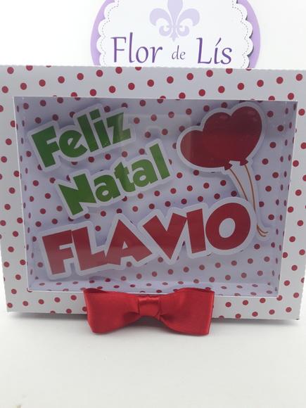 Caixa Explosão Visor Natal