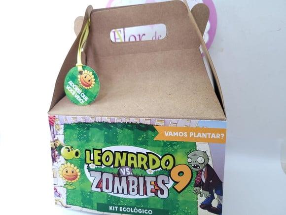 Caixa Lanche Maleta Grande Jogo Plants Vs Zombies