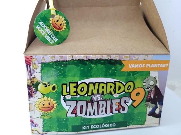 Caixa Lanche Maleta Grande Jogo Plants Vs Zombies
