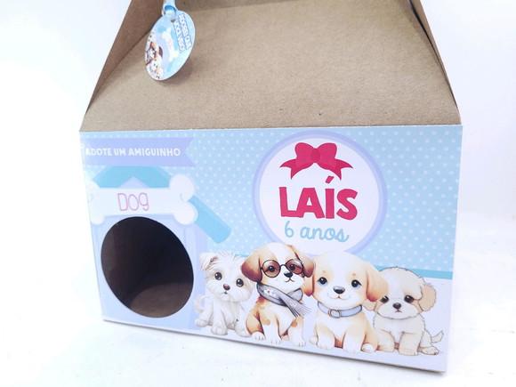 Caixa Maleta Adote Um Cachorrinho Lembrancinha Pet Infantil