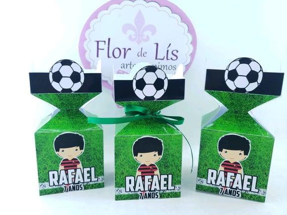 Caixa Meia Bala Jogador de Futebol