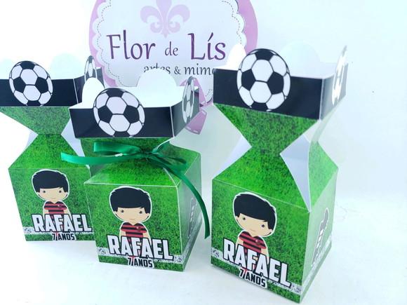 Caixa Meia Bala Jogador de Futebol