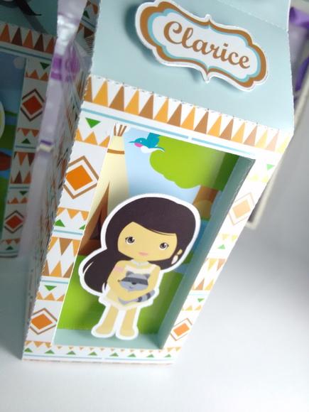 Caixa Milk com Visor Pocahontas