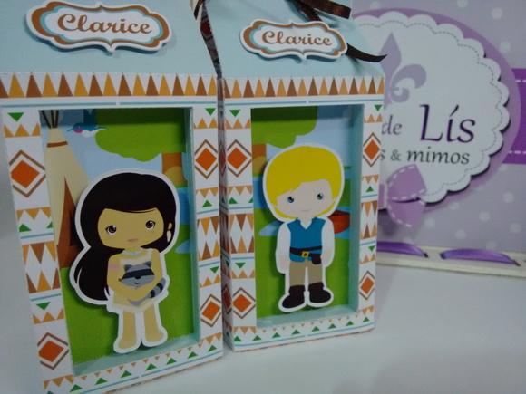 Caixa Milk com Visor Pocahontas
