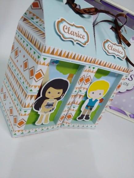 Caixa Milk com Visor Pocahontas