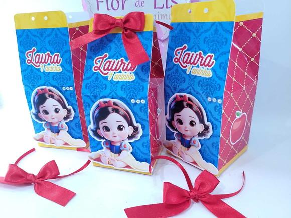 Caixa Milk Personalizada Branca de Neve Baby