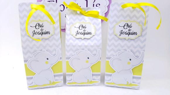 Caixa Milk Personalizada Elefantinho