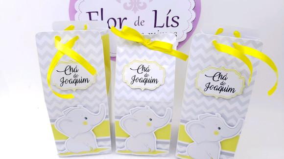 Caixa Milk Personalizada Elefantinho