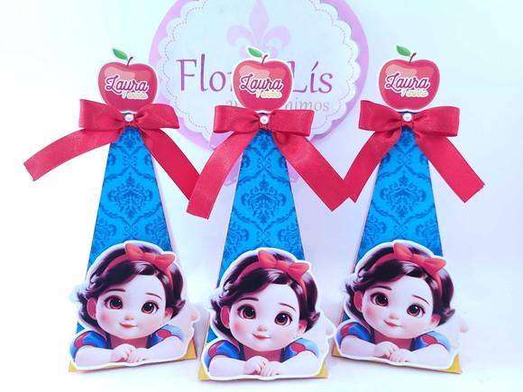 Caixa Pirâmide Branca de Neve Baby Personalizados