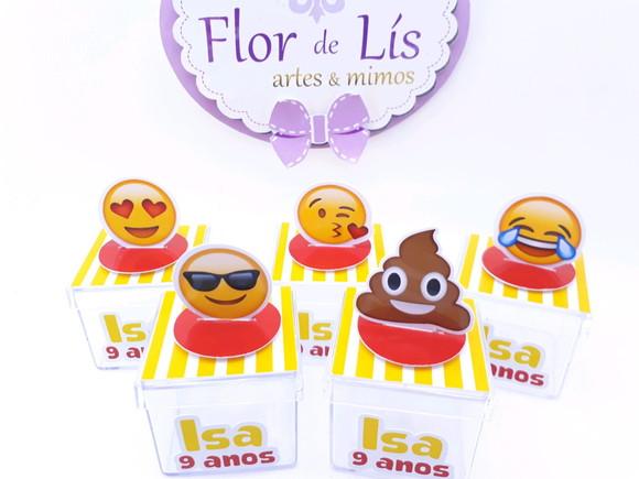 Caixinha Acrílica 3d Emoji