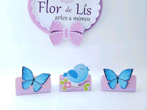 Caixinha Chocolate Duplo Jardim Encantado Borboletas