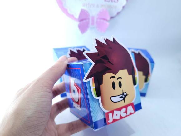 Caixinha Cubo Personalizada Game Roblox