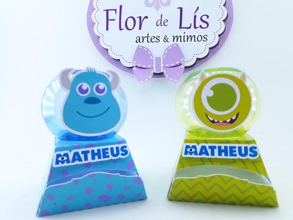 Caixinha Mini Baleiro Monstros Sa