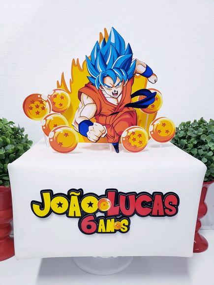 Cake Topper Dragon Ball Z Topo Bolo Super