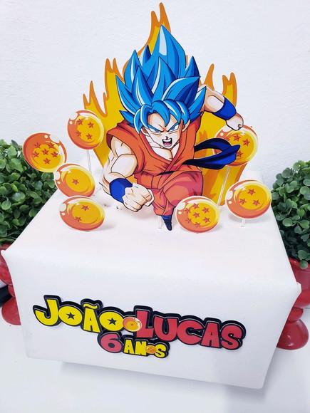 Cake Topper Dragon Ball Z Topo Bolo Super
