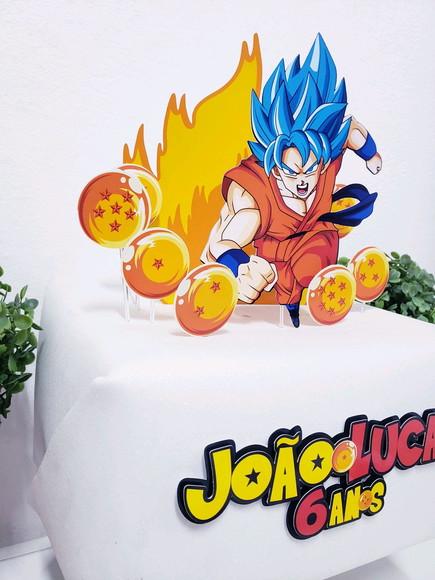 Cake Topper Dragon Ball Z Topo Bolo Super