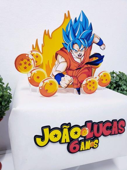 Cake Topper Dragon Ball Z Topo Bolo Super