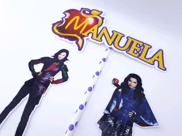 Cake Topper Frida Descendentes Topo Bolo
